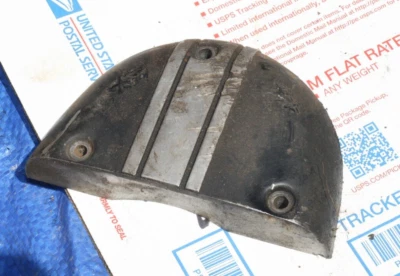 Yamaha RD 250 1975 OEM cubierta del motor arañazos Foto 1 de 2