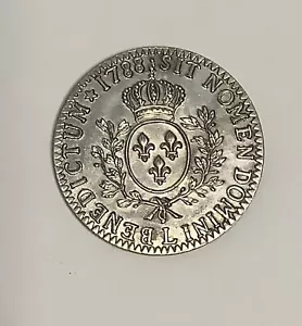 Rare 1930s King Louis Coin Steel Paperweight Memorabilia Nomen Benedictum - Picture 1 of 4