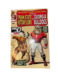 1983 Sugar Bowl Poster Georgia Bulldogs Penn State ESPN Marvel Nittany Lions - Bild 1 von 3