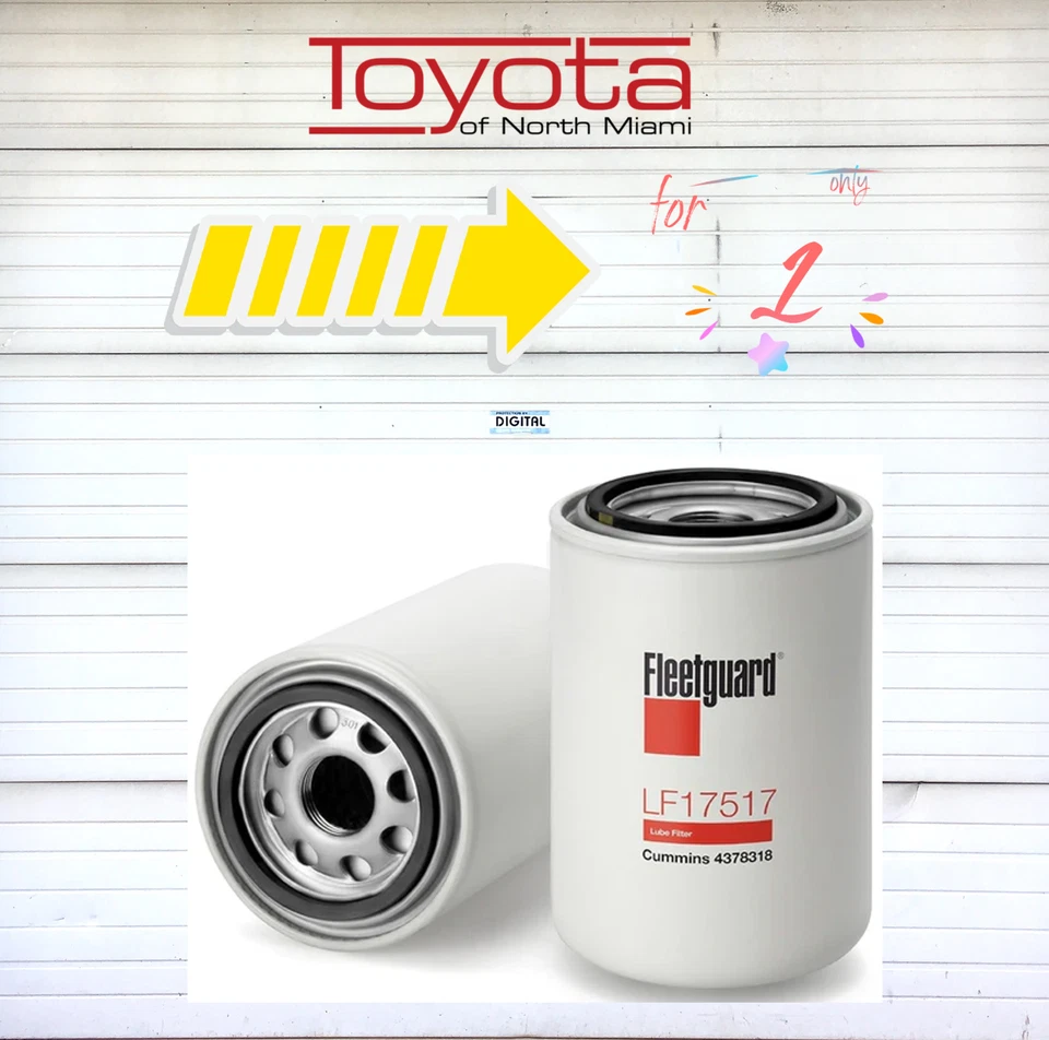 1pc OEM Nissan Titan XD Cummins Diesel ISV 5.0 15208-EZ40A Engine Oil Filter Foto 1 de 1