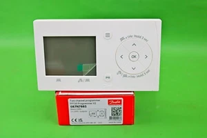 Danfoss FP720 v2 Twin Channel 7 Day Programmer 230v 087N7882 Replaces FP715Si - Picture 1 of 4