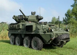 STRYKER KAMPF MILITÄRFAHRZEUG GLÄNZEND POSTER BILD BANNER DRUCK FOTO US 7134 - Bild 1 von 1