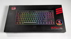 Redragon K621 Horus Pro TKL Wireless RGB Mechanical Keyboard-Red Switches, Black - Picture 1 of 7