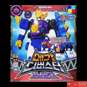 Dino Core Mega D-Fighter Stego Transforming Robot Brachio Ankylo 3-Dinosaurs set - Picture 1 of 7