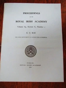 Proceedings of the Royal Irish Academy -  2 issues - 1970 - Archaeology Section - Picture 1 of 3