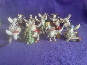 LENOX Moosages - Annual Marcel The Moose Winter Christmas Tree Ornament - CHOOSE - Picture 1 of 37