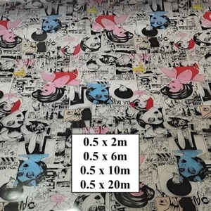 Hydrographic Water Transfer Film - Hydro Dipping Print Comics - Picture 1 of 1