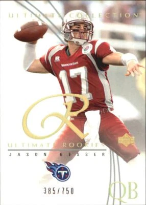 2003 Ultimate Collection #91 Jason Gesser RC /750 - NM-MT - Image 1 of 2