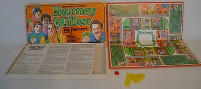 1977 BARNEY MILLER 12th PRECINCT COP POLICE TV COMEDY BOARD GAME PARKER BROTHERS - Image 1 of 3
