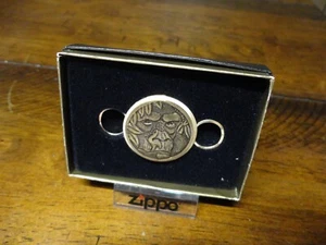 BARRETT-SMYTHE GORILLA BRASS ZIPPO KEY RING KEY HOLDER MINT IN BOX - Picture 1 of 5