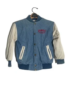 Gilley’s The New Frontier Las Vegas Saloon Denim Canvas Jacket Kids’ Size M - Picture 1 of 6
