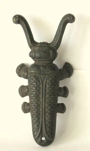 Antique Cast Iron Beetle Boot Jack Figural Folk Art  Americana - Picture 1 of 6