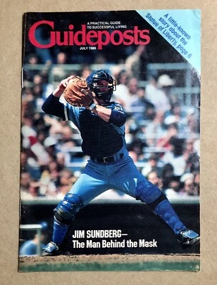 Guideposts Magazine 1980s (July 1986) Baseball's Jim Sundberg, VG! - Image 1 of 4