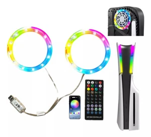 Luz LED RGB con Mando a Distancia y APP para Ps5 Slim - Imagen 1 de 7