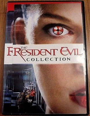 Resident Evil: 1 2 3 & 4 Movie DVD Box Set Collection Milla Jovovich UK PAL  - Image 1 of 3