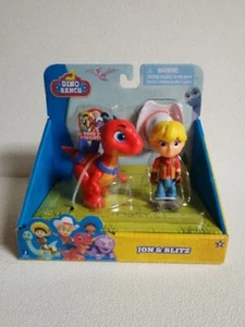 Dino Ranch Jon and Blitz 2-Pack Action Figure Toy Time For Adventure NIP 3+ - Picture 1 of 11