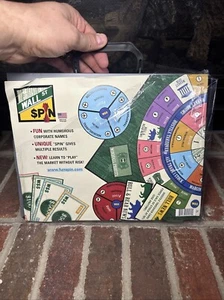 Funspin Board Game Wall Street Spin Box SW (VG+/Open box) - Picture 1 of 5