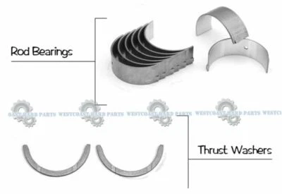 90-93 Mazda Miata MX5 B6E RODAMIENTOS DE VARILLA Y ARANDELA DE EMPUJE Foto 1 de 3