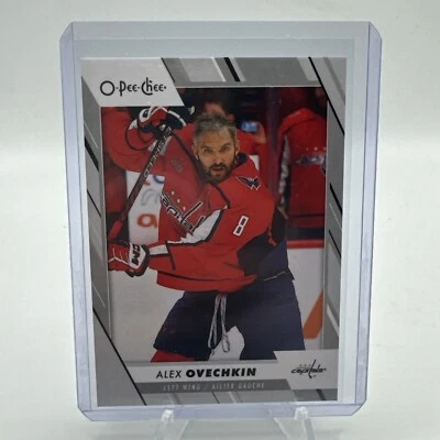 2023-24 UD O-PEE-CHEE PHOTO VARIATION ALEX OVECHKIN # 8 WASHINGTON CAPITALS - Image 1 of 2