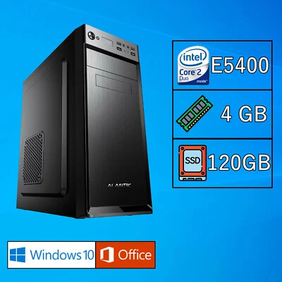 Computer ( Intel Core E5400 - 4 GB RAM - 120 GB SSD - Windows 10 ) [CI01] - Immagine 1 di 4