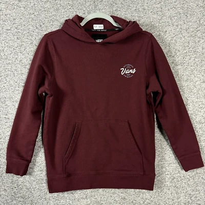 Suéter Pullover Vans Para Mujer Talla Mediana Rojo Estampado Gráfico Manga Larga con Capucha Foto 1 de 4