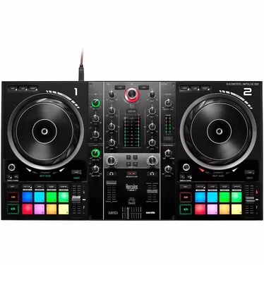 Contrôleur USB HERCULES DJ CONTROL INPULSE 500 Serato New Nouveau NEW Mixer Dj.. - Imagen 1 de 4