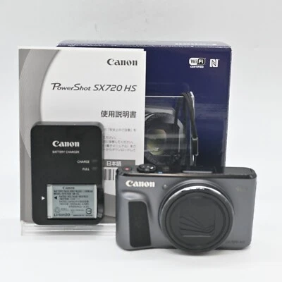 [Exc+5] Canon PowerShot SX720 HS 20.3MP Compact Digital Camera - Image 1 of 4