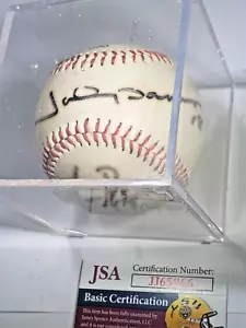 Johnny Damon #18 Signed Autographed MLB JSA-COA in Display Case JJ65966 - Picture 1 of 6