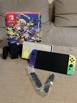 Nintendo Switch (OLED Model) HEG-001 Edizione Speciale Splatoon 3 - 64GB -... - Immagine 1 di 3