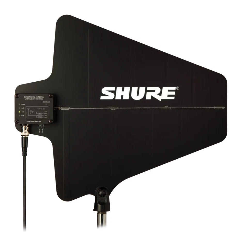 Shure Wireless Active Directional Antenna - UA874WB - Image 1 of 1