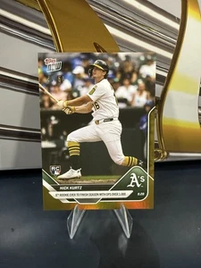 Nick Kurtz 2025 MLB Topps Now 787 Rookie With 1000 OPS 2025 ROY Gold Foil /50 - Bild 1 von 3