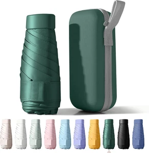 Ombrello Da Viaggio Pieghevole // Mini Ombrello Tascabile Ultraleggero // Imperm - Foto 1 di 12