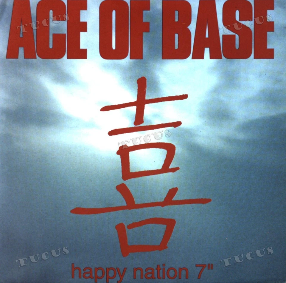 Ace Of Base - Happy Nation 7" (VG+) '* - Image 1 of 1