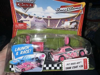 Disney Pixar Cars - Pit Race-Off Tank Coat #36 Brand New Sealed Pink Toy Car - Image 1 of 4
