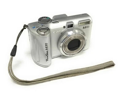 Canon PowerShot A630 8MP Digital Camera 4x Optical Zoom 2.5" Vari-Angle LCD - Image 1 of 4
