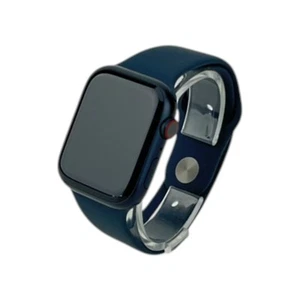 Apple Watch 9 Cellular Aluminium Midnight 45mm Bransoletka sportowa Midnight - Zdjęcie 1 z 6