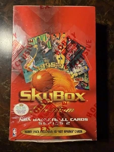 1995-96 Fleer Skybox Premium Series 2 Basketball Hobby Box - Picture 1 of 7
