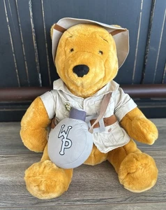 Vintage Disney Winnie The Pooh Safari 24” Large Plush Puppet Animal Kingdom - Picture 1 of 12