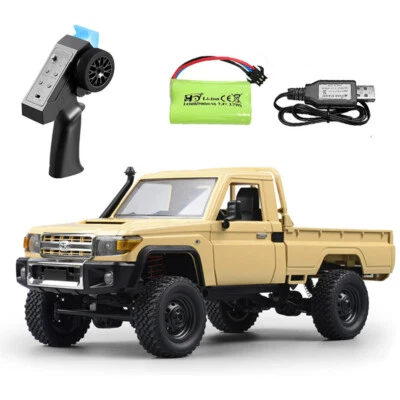 MN82 1:12 Full Scale RTR RC Car 2.4G 4WD 280 Motor Off-Road Remote Control Car - Image 1 of 4