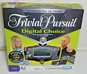 Trivial Pursuit Digital Choice, Electronic Game, 2-36 Player, New Sealed Game - Picture 1 of 7