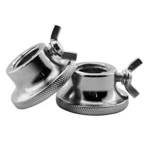 2 Pieces Barbell Collar Dumbbell Screw Clamps Spin-Lock Collars Screw Anti-Sl... - Picture 1 of 2