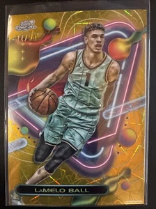 LaMelo Ball 2024 Topps Chrome Cosmic Gold Interstellar /50 - Picture 1 of 2