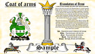 Doehnel-Dvnne Coat Of Arms Heraldry Blazonry Print