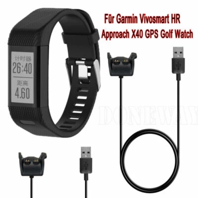 For Garmin Approach X40 X10 GPS Golf Watch USB Charger Data Sync Cable Charger - Image 1 of 4