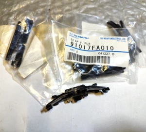 5x Original OE 91017FA030 Clip Finitura Tetto SUBARU Impreza 92-00 WRX STi NUOVE - Imagen 1 de 2