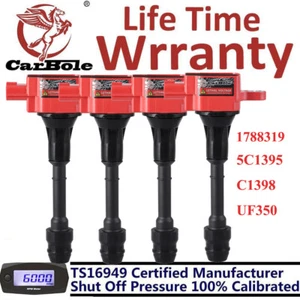 4x Ignition Coils for Nissan Xtrail X-Trail 2001-2007 T30 2.5L QR25DE 224488H300 - Picture 1 of 12