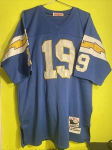 Mitchell & Ness 1963 Los Angeles Chargers Lance Alworth #19 Legacy Jersey SZ 52 - Picture 1 of 4