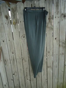 NWT Eileen Fisher Pants Slim Slouchy Ankle Slate Gray Pants  XL $138 Stretchy - Picture 1 of 12