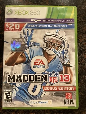 XBOX 360 - MADDEN 13 Football Game. Near Mint. Legendary Series 🏈🇺🇸💥 - Image 1 of 3
