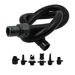 Portable Kayak Inflatable Tube Air Hose Kit Pump Extension Tube With 6 Nozzles - Picture 1 of 7